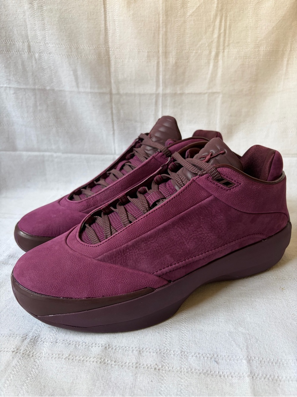 Nike Air Jordan 40 Bordeaux Burgundy Crush Basketball Shoes Size 10.5 HM9931-601